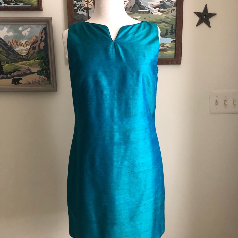 Andrea Pollizi Raw Silk Dress